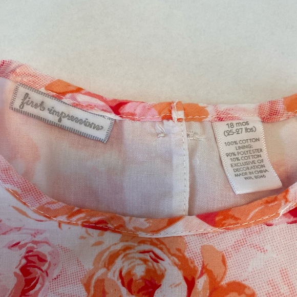 First Impressions floral dress - Picture 6 of 6